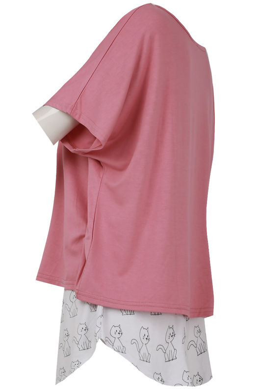 Pink Tee & Short Pyjama