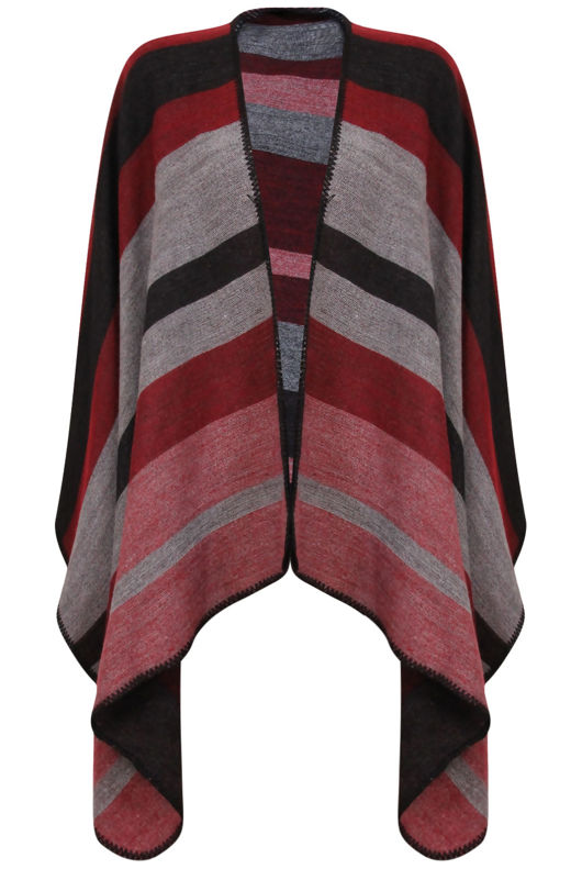 Wine Striped Cape
