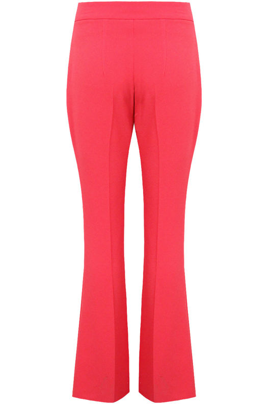 Pink Tailored Flared Trouser