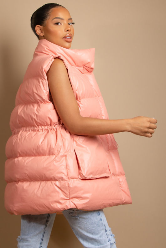 Shiny Puffer Gilet