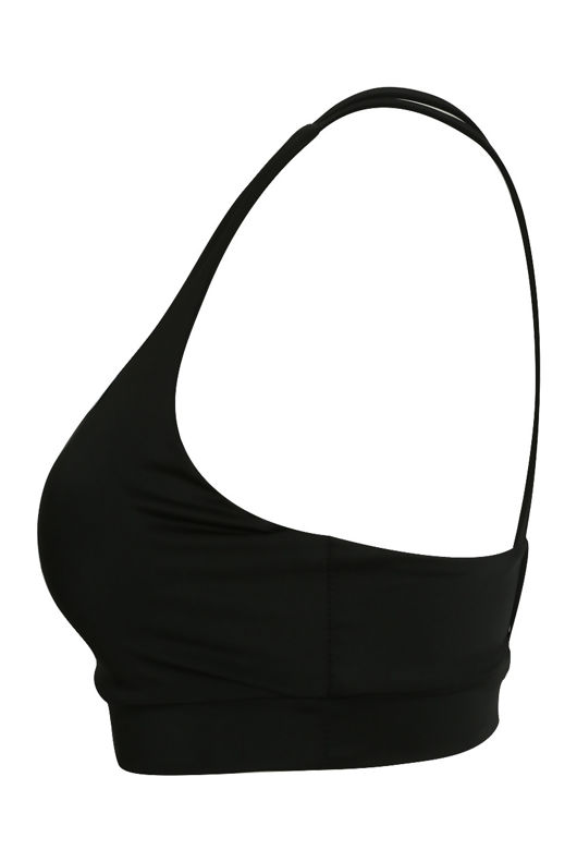Black & Fuchisa mix pack Active Cross Back Crop Top