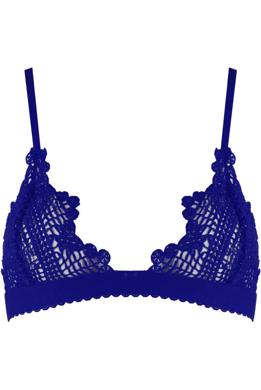 Royal Crochet Mesh Bralet