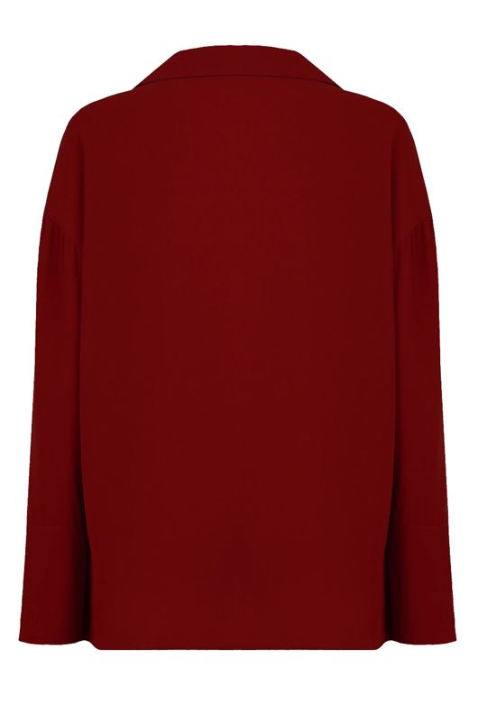 Burgundy Button Up Shirt