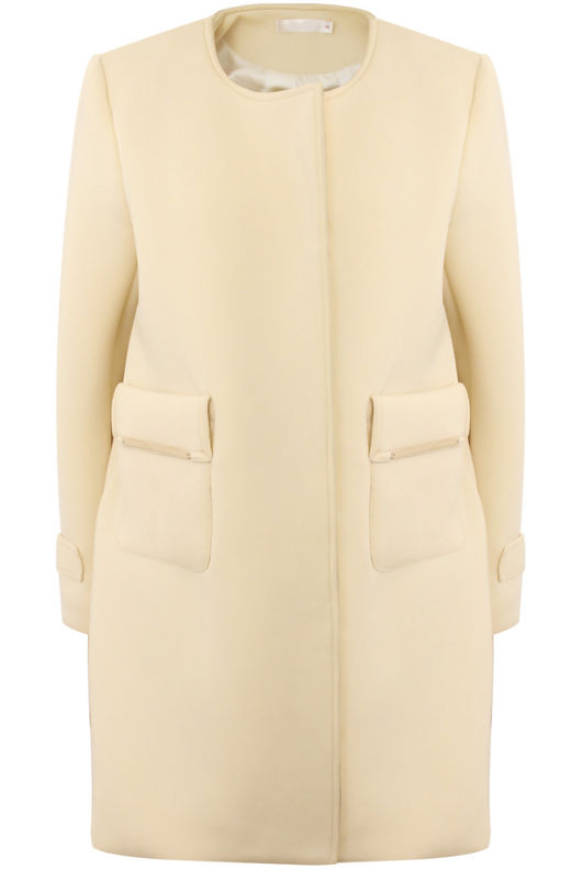 Embellished Pocket Overcoat 