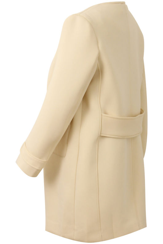 Embellished Pocket Overcoat 