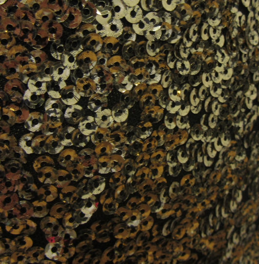 Gold Sequin Hot Pants