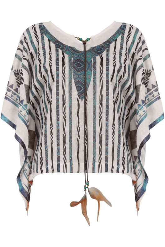 Layered Printed Pull over Top - 3 colours pack