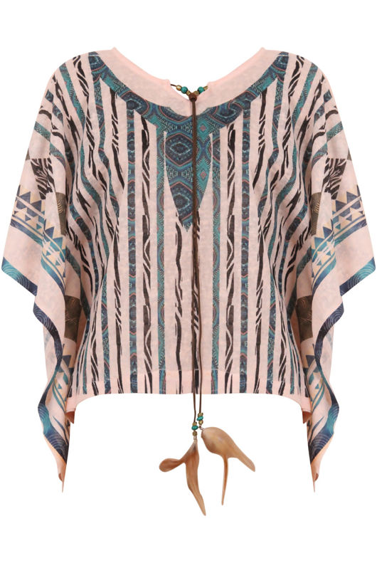 Layered Printed Pull over Top - 3 colours pack