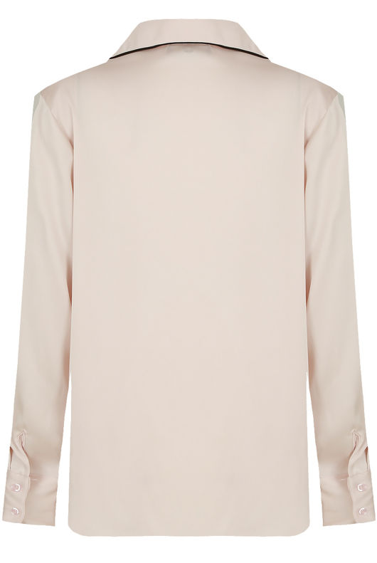 Rose Satin Pyjama Shirts