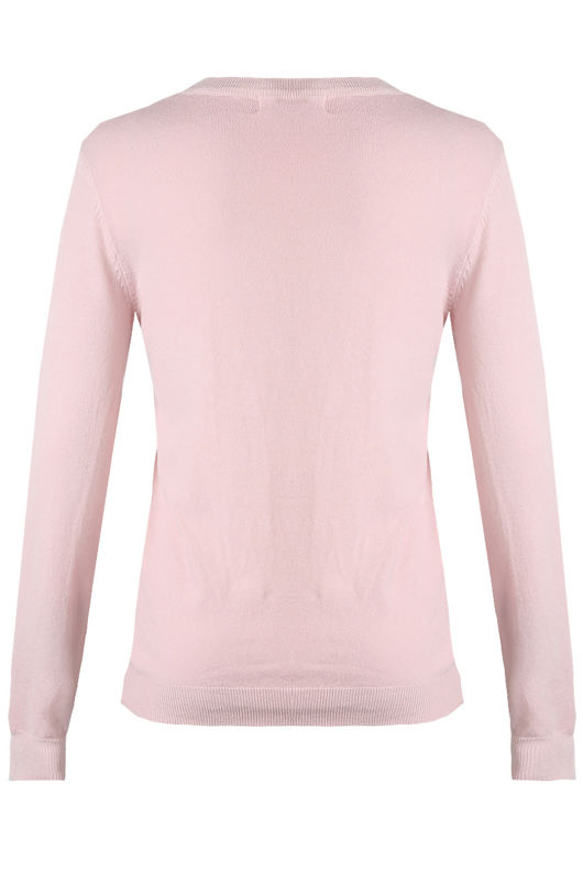 Rose CRANE Fur Trim Knitted Jumper 