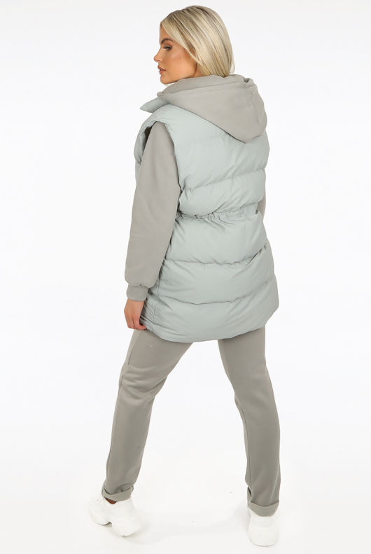 Gilet Loungewear Three Piece Set 