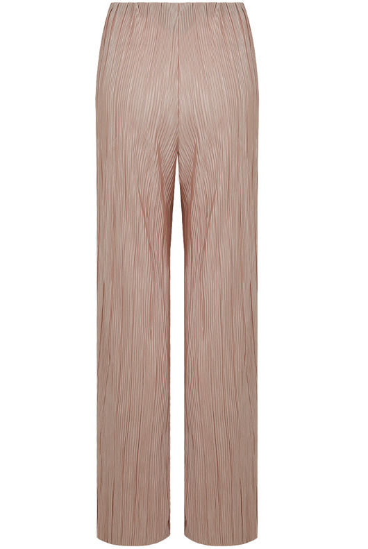 Rose Crinkle Palazzo Trouser