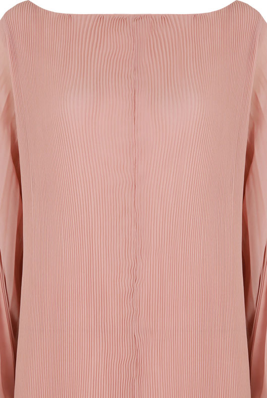 Rose Pleated Back Button Up Playsuit 