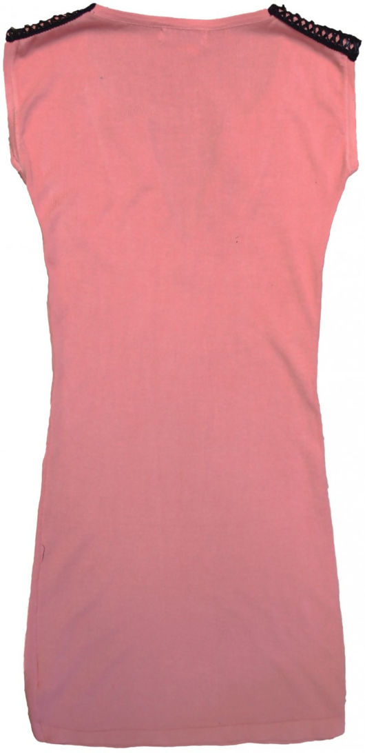 PVC Cut-Out Detail Knitted Top