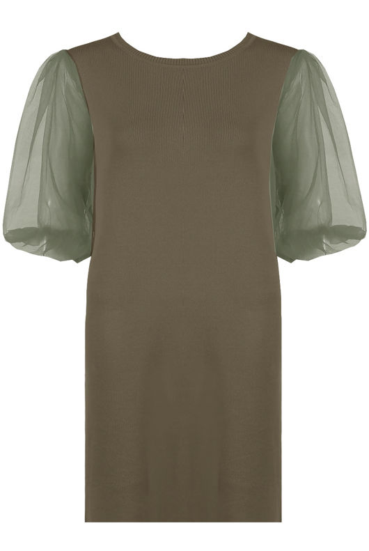 Knitted Mesh Sleeve Mini Dress - Mixed Colours Pack