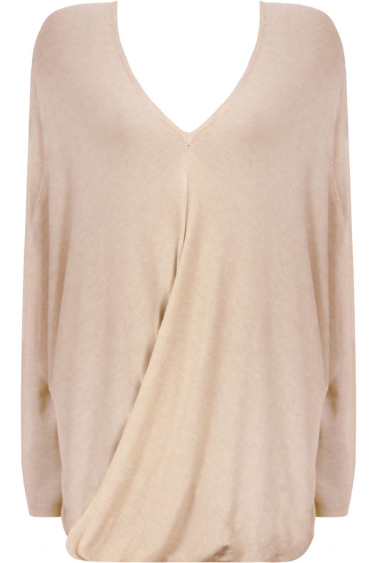 Long Sleeved Cross Over Jumpers