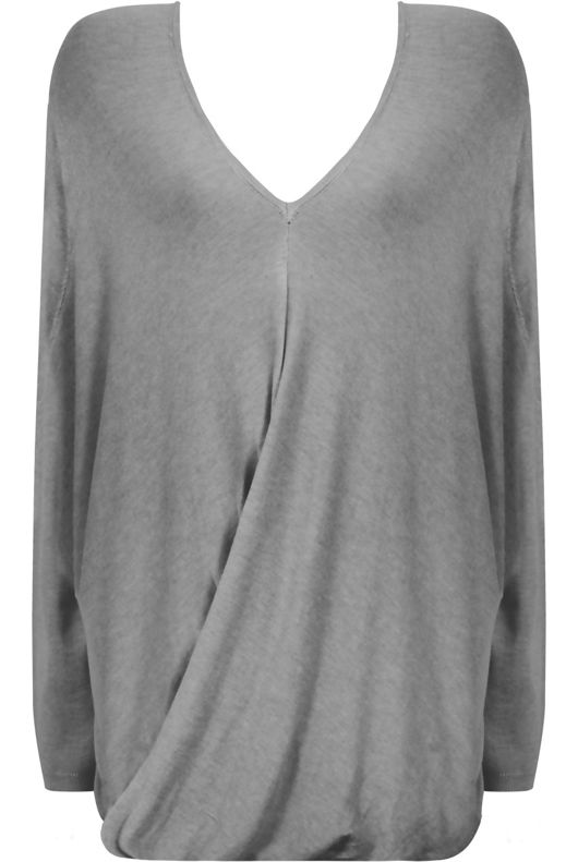 Long Sleeved Cross Over Jumpers