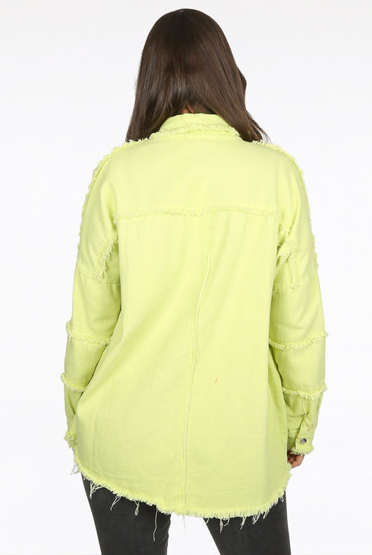 Oversized Denim Shacket