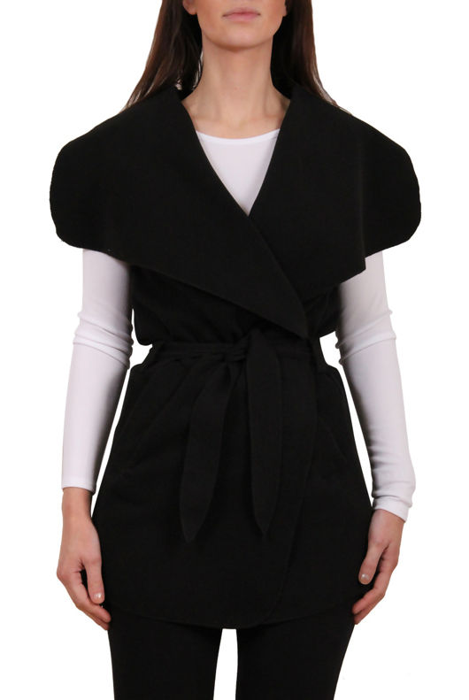 Mix Pack Double Breast Belt Cape Coat