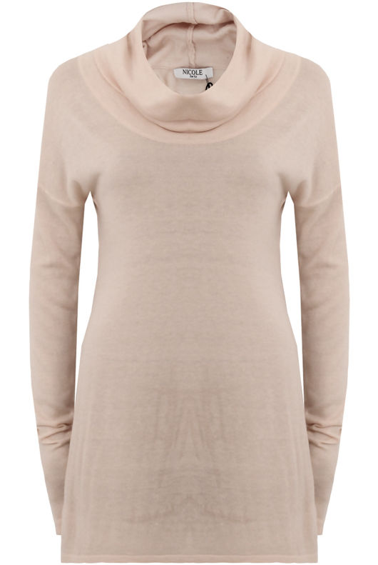 Roll Neck Soft Side Slit Knitwear  - Mixed Pack