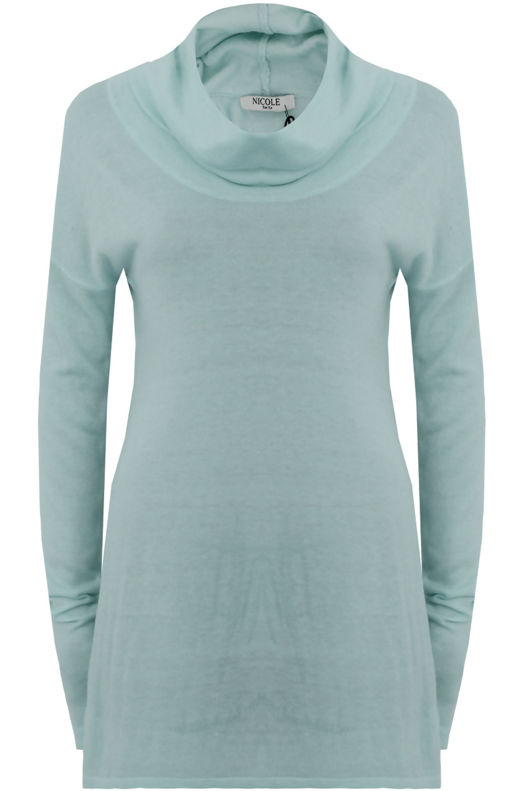 Roll Neck Soft Side Slit Knitwear  - Mixed Pack