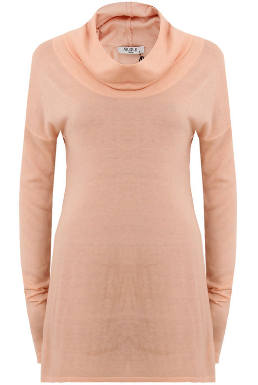 Roll Neck Soft Side Slit Knitwear  - Mixed Pack