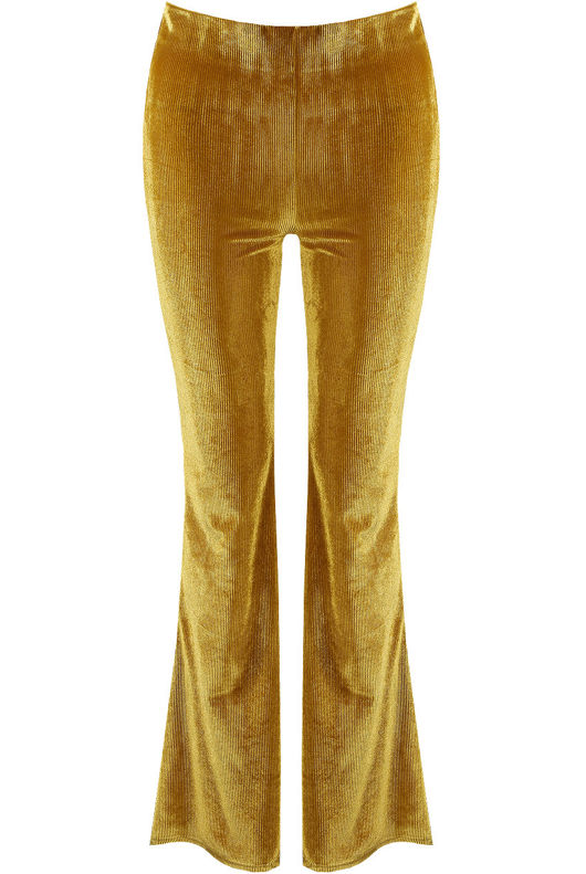 Mustard Soft Velvet Cord Trousers 