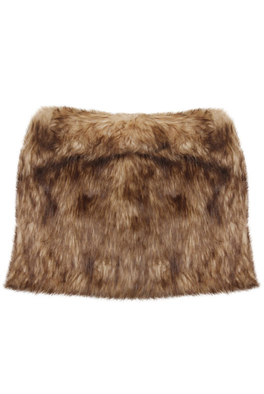 Faux Fur Pullover
