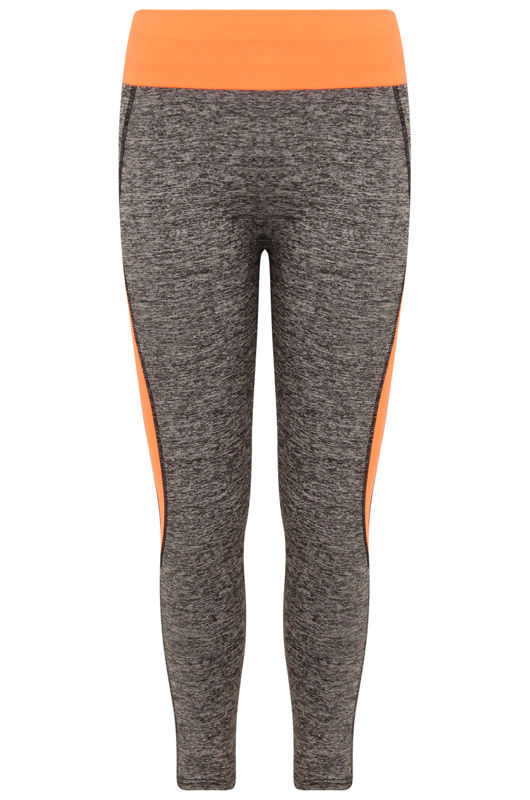 Neon Waist Lock Sports Leggings