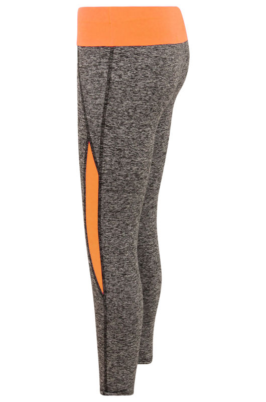 Neon Waist Lock Sports Leggings