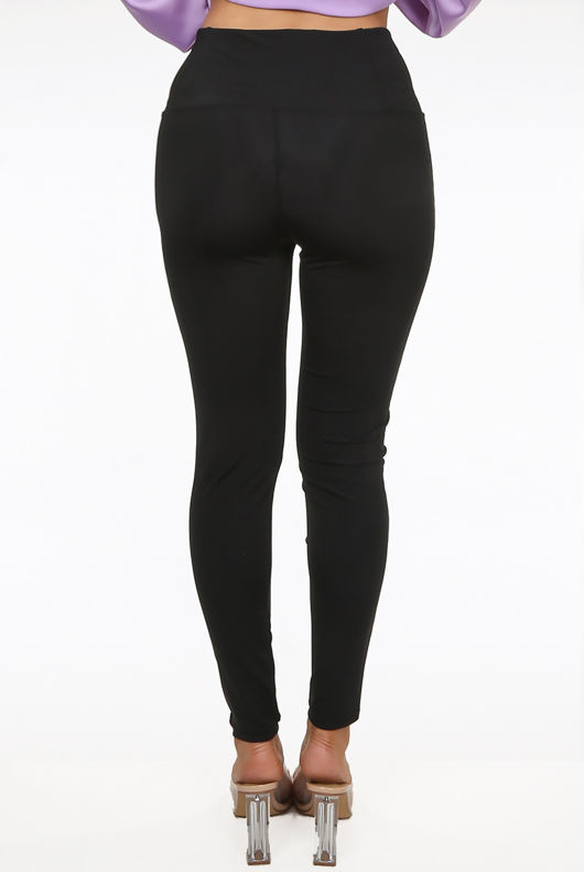 Black Sports Active Leggings