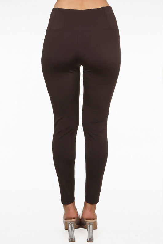 Brown Sports Active Leggings