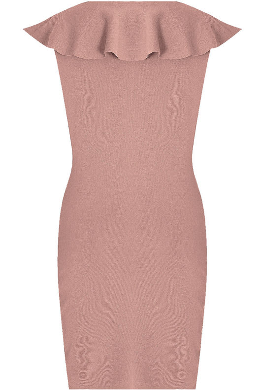 Frilled Asymmetric Bodycon Dress - Mix Pack