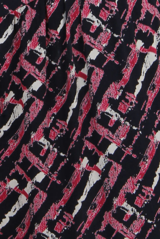 Purple Strip Patterned Front Zip Up Jumpsuit