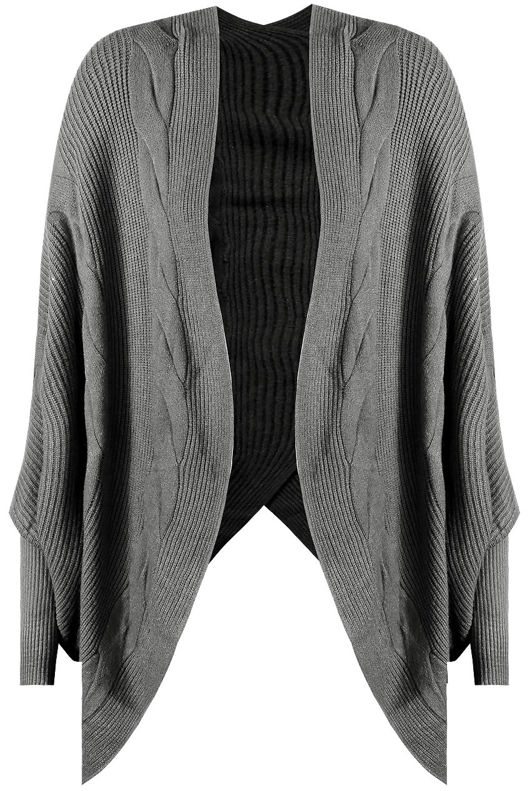 Knitted Front Open Cardigan - Mix Colour Pack