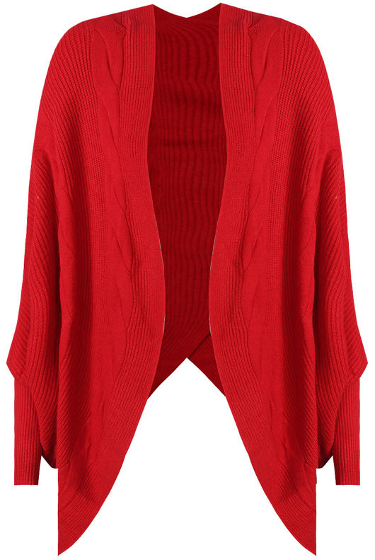 Knitted Front Open Cardigan - Mix Colour Pack