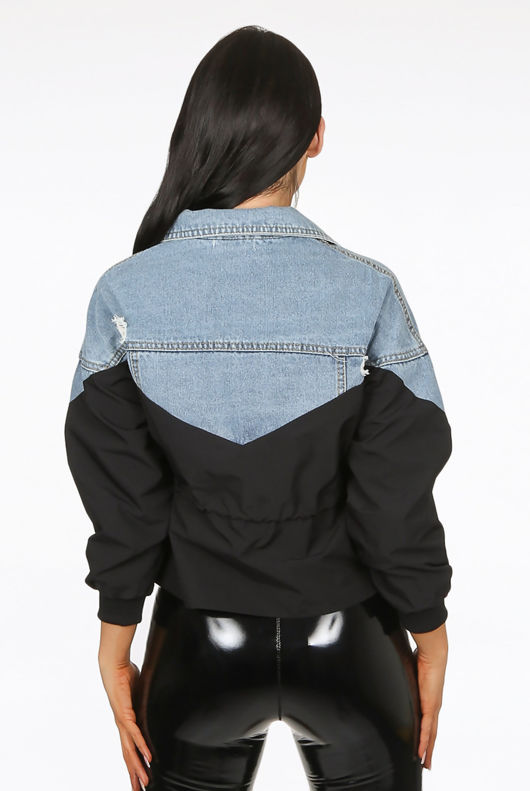 Denim Two Tone Jacket