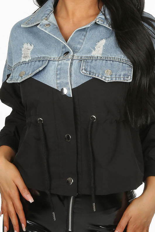 Denim Two Tone Jacket