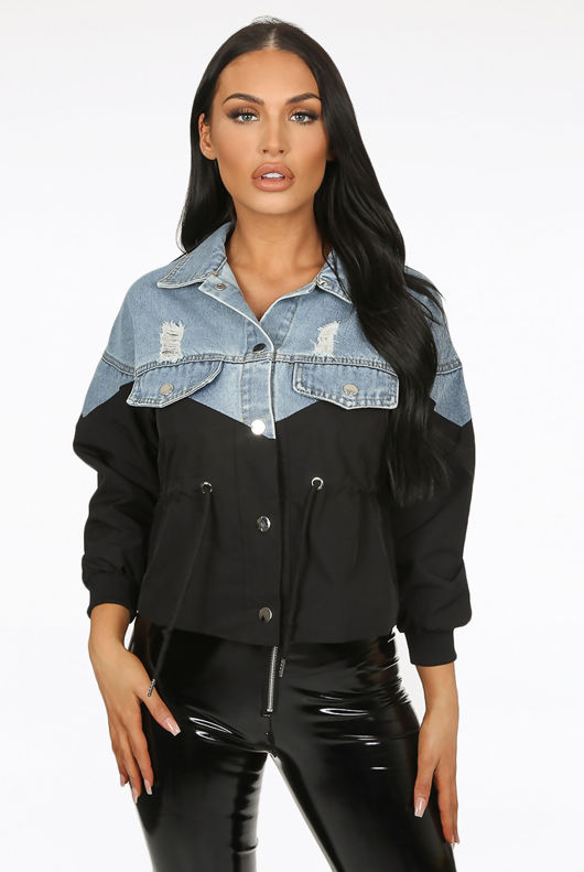 Denim Two Tone Jacket