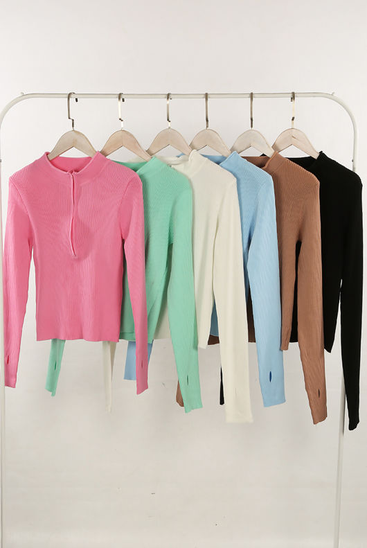 Mix pack Knitted Top With Zip