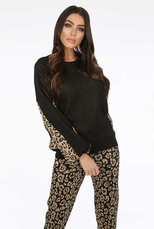 Glittered Leopard Loungewear - Mix Pack