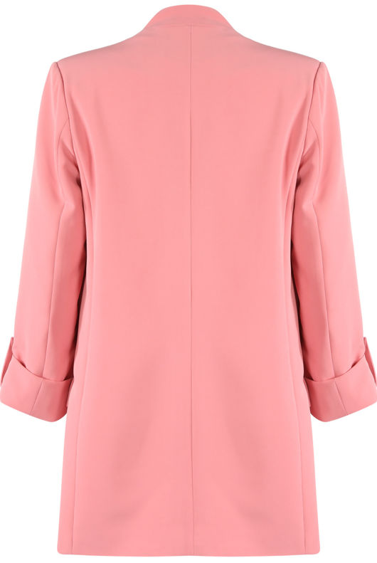 Tailored Waterfall Rose Blazer