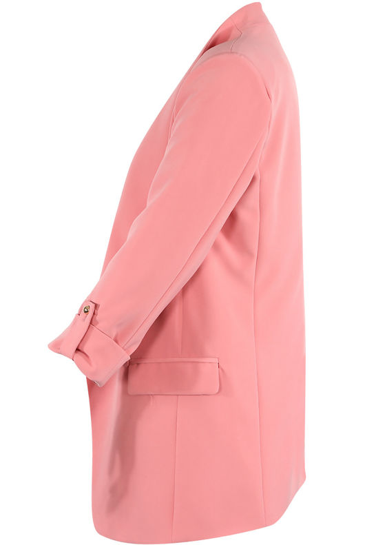 Tailored Waterfall Rose Blazer