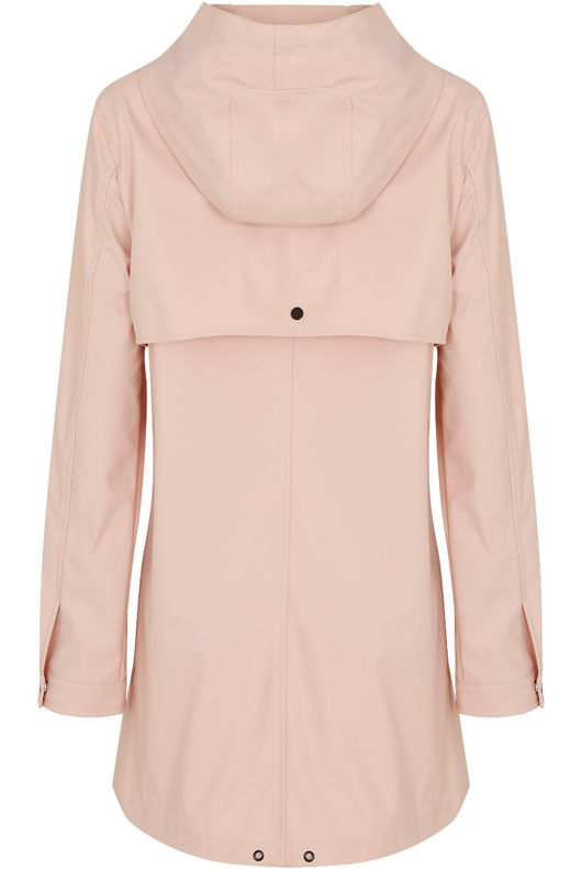 Pink Lightweight Hooded Parka