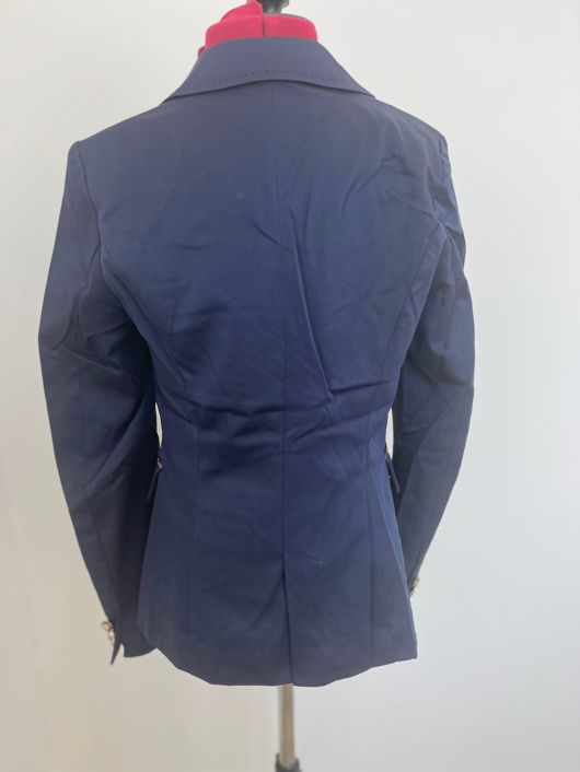 Navy Detail Single Button Blazer