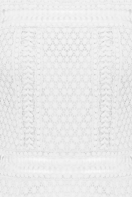 Bubble Textured Layered Lace Dress 