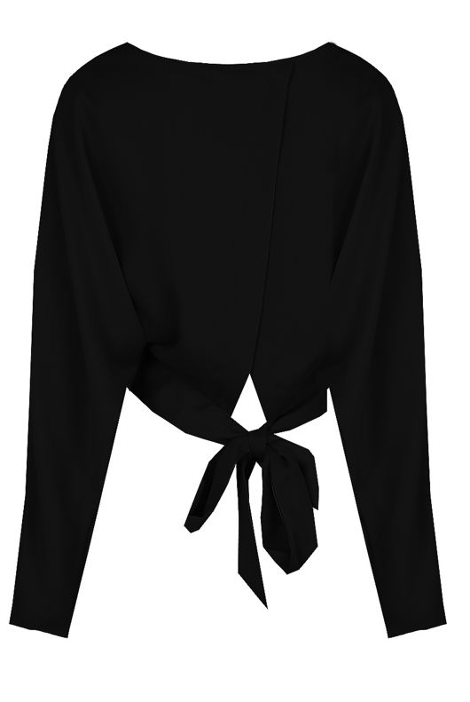 Back Cross Over Tie Up Tops