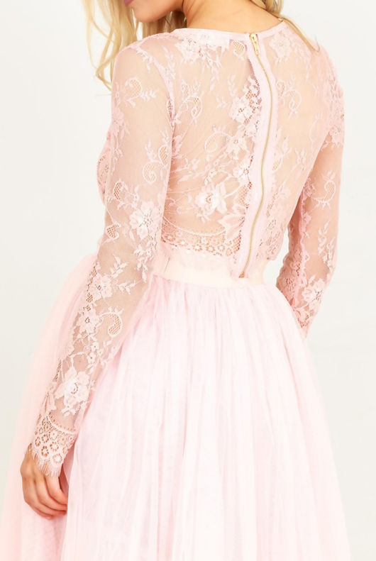 Rose Floral Crochet Netted Tops