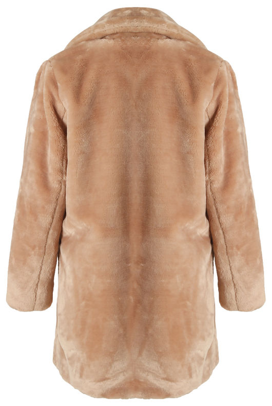  Soft Fur Overcoat 