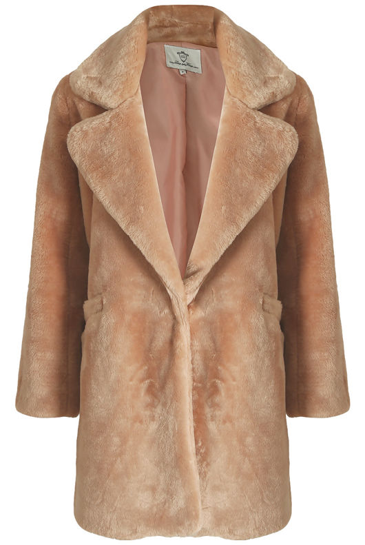  Soft Fur Overcoat 